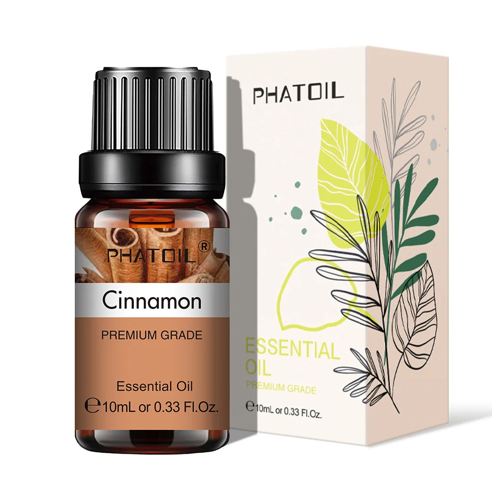 PHATOIL Natural Plant Essential Oil 10ml - Eucalyptus, Lavender &amp; More