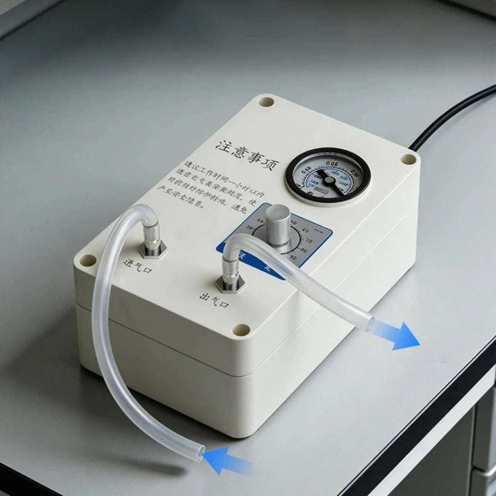 Electronic Negative Pressure Vacuum Pump with Digital Gauge – Adjustable Flow Rate for Filtration &amp; Suction Applications