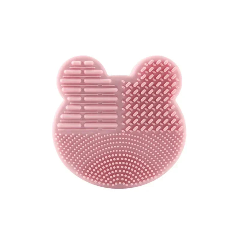 Makeup Brush Cleaner Multifunction Beauty Powder Remover Makeup Brush Dry And Wet Cleaning Silicone Sponge Tool