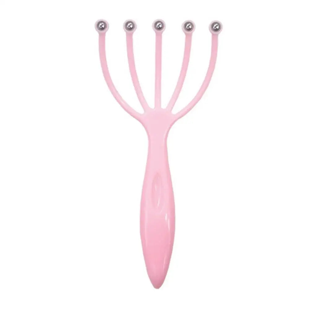 Scalp Massager Manual 5 Claw Head Massager Roller Scratcher Hair Scalp Massage Comb Relieve Fatigue Stress Relax Head Care