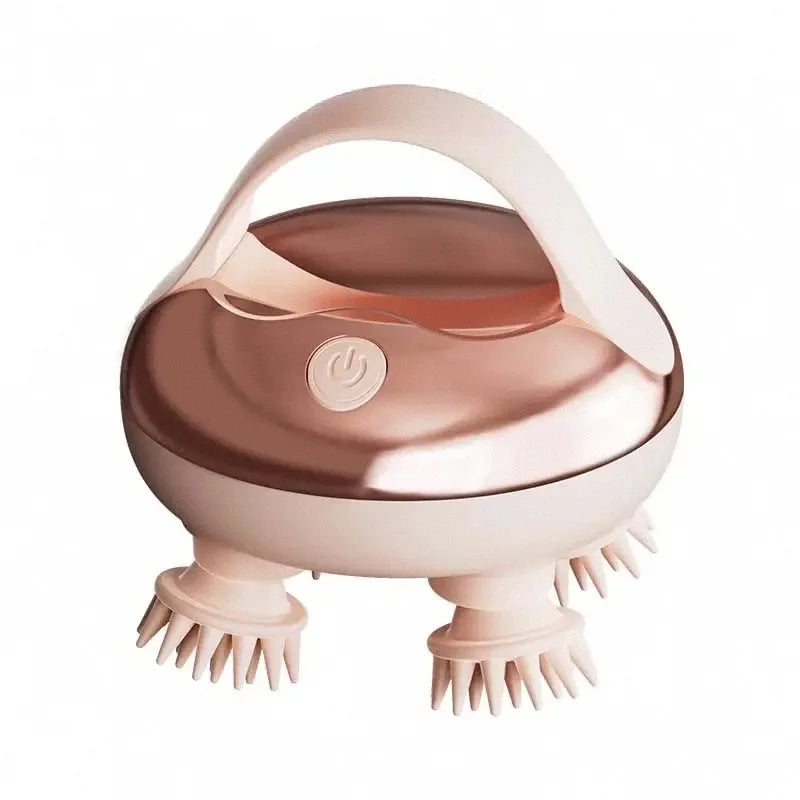 Scalp Massager - Electric Head Massager Scalp Waterproof IPX6, Hair Massage Stress Relax, Rechargeable Hair Head Scratcher