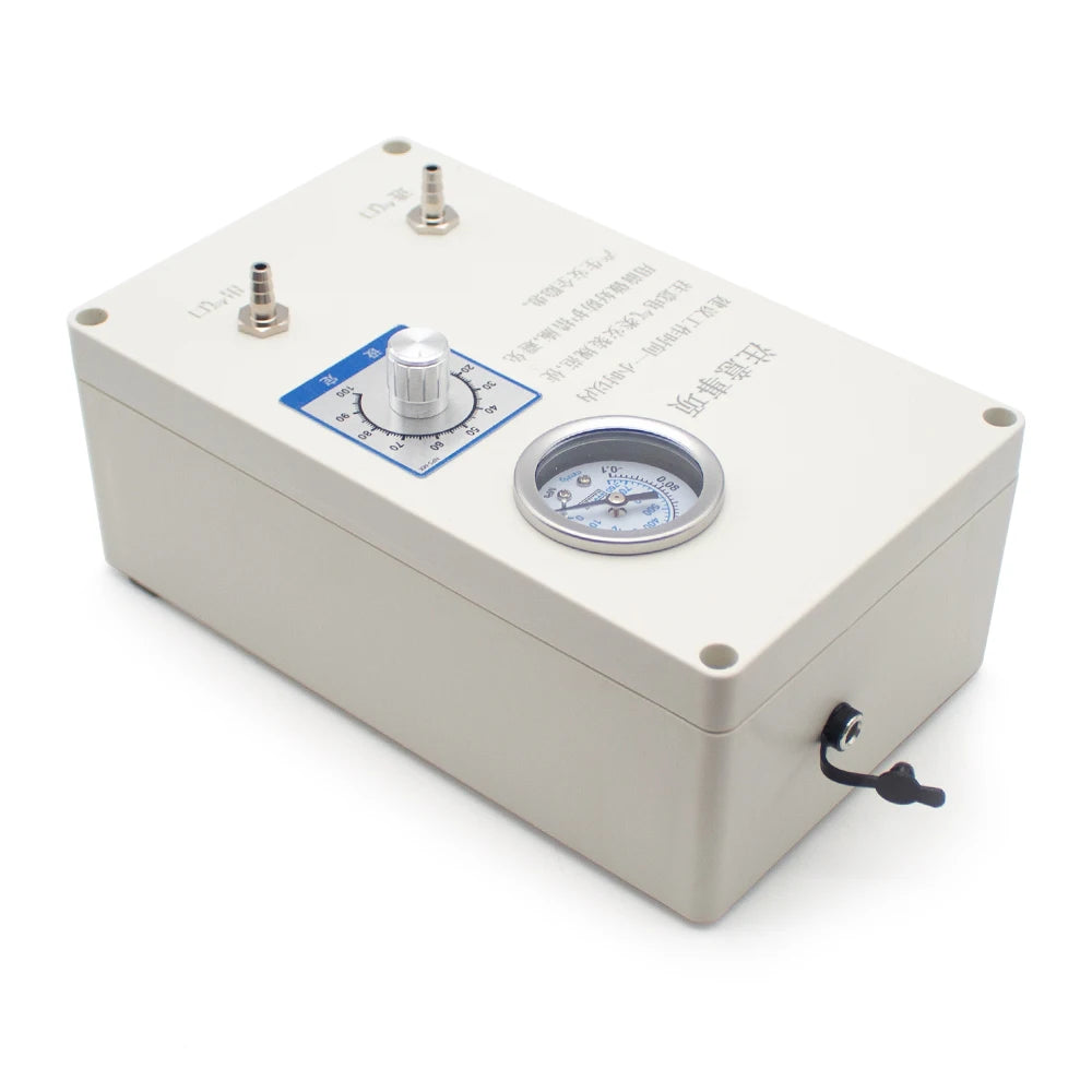 Electronic Negative Pressure Vacuum Pump with Digital Gauge – Adjustable Flow Rate for Filtration &amp; Suction Applications
