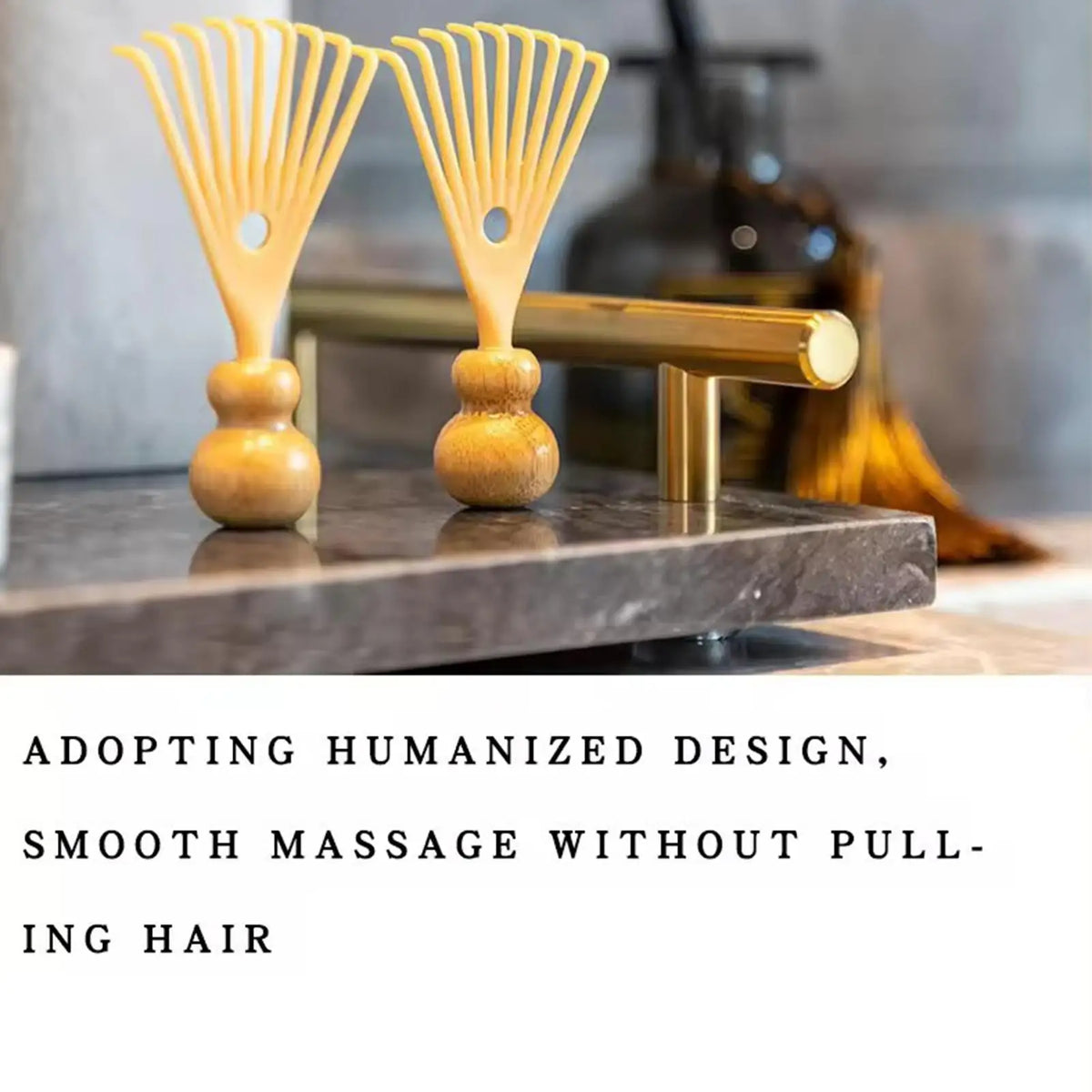 Scalp Massager Manual Head Relaxation Scratcher Scalp Massage Stimulator for Men Women Parents Mom Dad Home Office School Travel