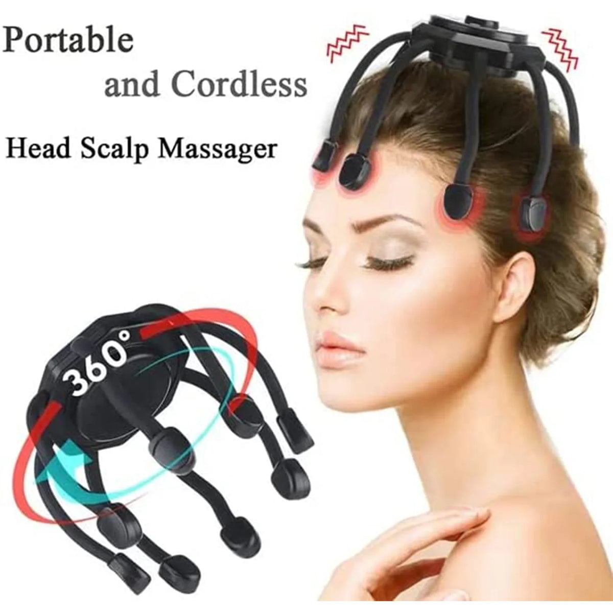 Electric Scalp Massager - Your Go-To Solution for Ultimate Relaxation