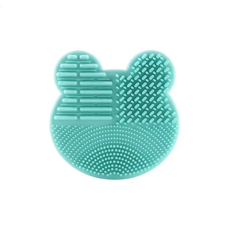 Makeup Brush Cleaner Multifunction Beauty Powder Remover Makeup Brush Dry And Wet Cleaning Silicone Sponge Tool