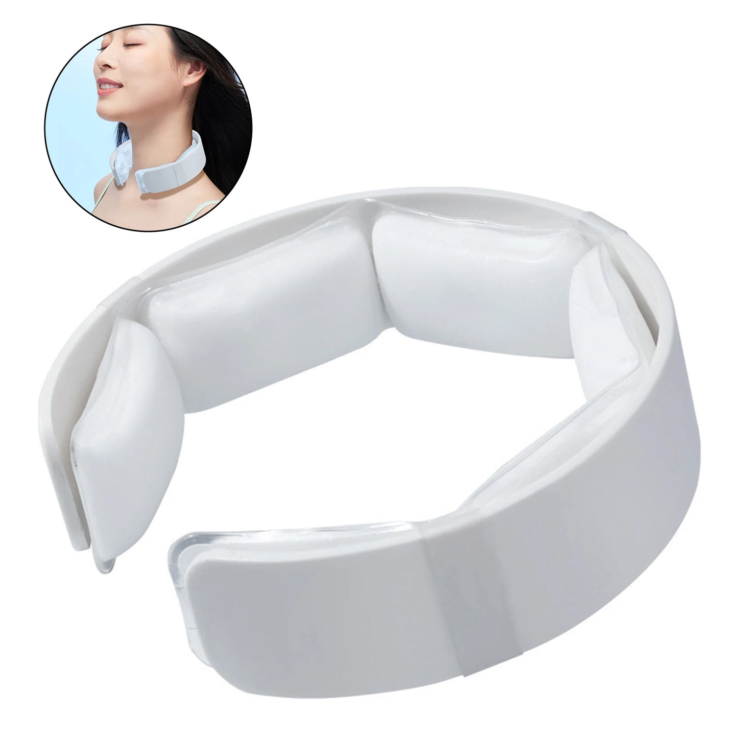 Outdoor Cooling Neck Wrap Ice Cold Neckband Long Lasting Refreshing Neck Collar for Summer Sports Hiking
