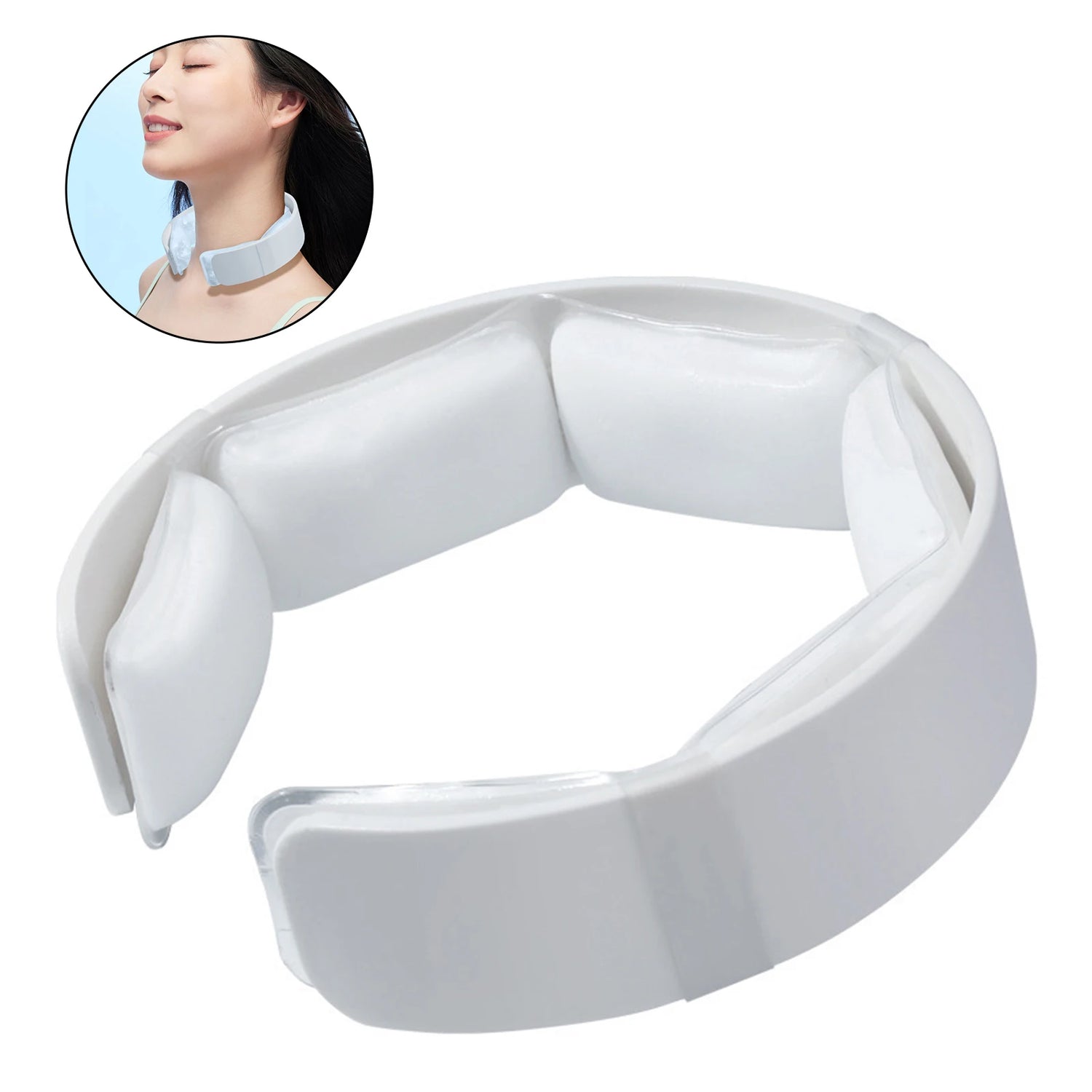 Outdoor Cooling Neck Wrap Ice Cold Neckband Long Lasting Refreshing Neck Collar for Summer Sports Hiking