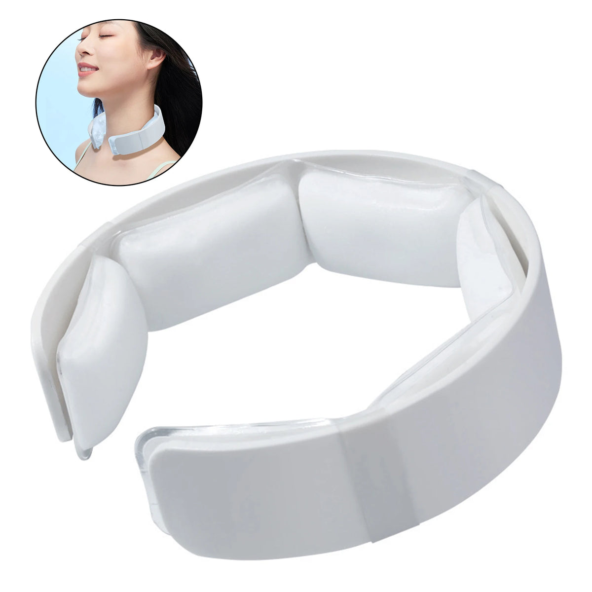 Outdoor Cooling Neck Wrap Ice Cold Neckband Long Lasting Refreshing Neck Collar for Summer Sports Hiking