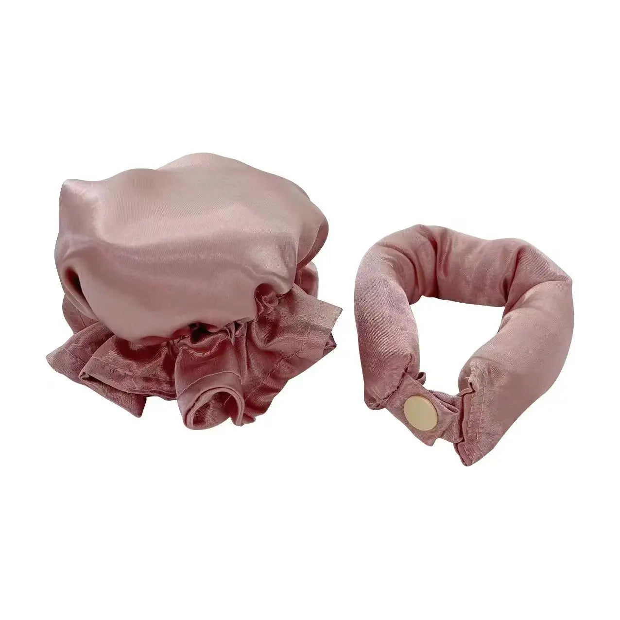 6 Pcs Set Heatless Hair Curler，Satin Heatless Curling Set, Heatless Curls Headband, Overnight Curling Headband