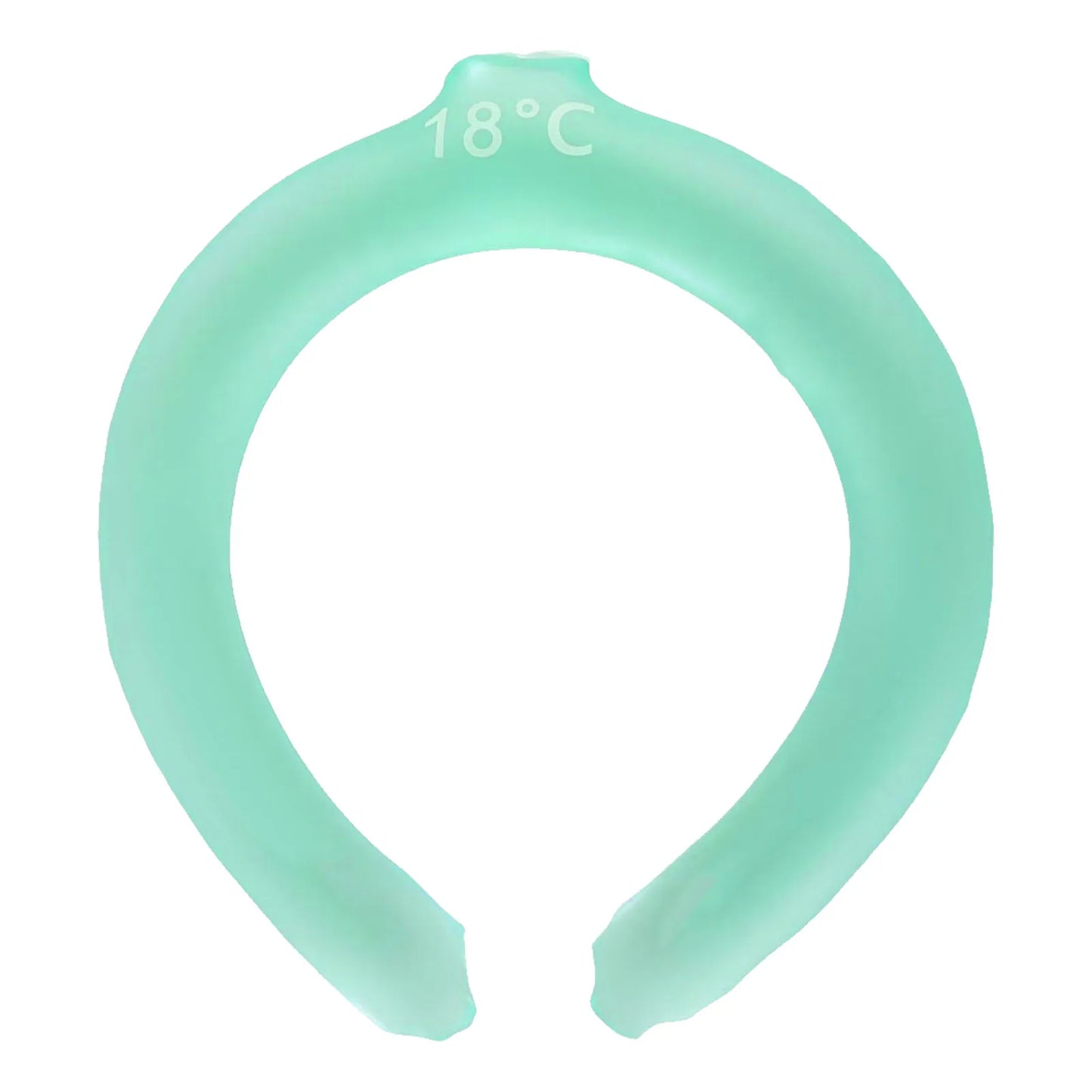 Wearable Cooling Neck Wraps PVC Neck Cooling Tube Heat Dissipation Wearable Reusable Cooling Neck Wrap for Summer