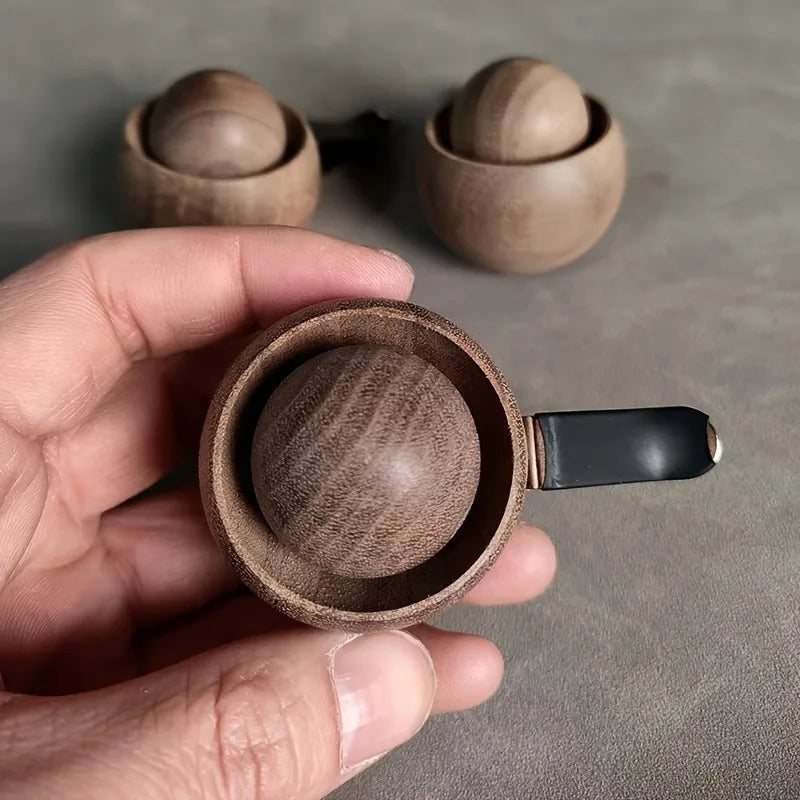 Car &amp; Home Essential Oil Diffuser - Made of Wood Mini Cute Natural Fragrance Diffuser Suitable for Bedroom Living Room Bathroom