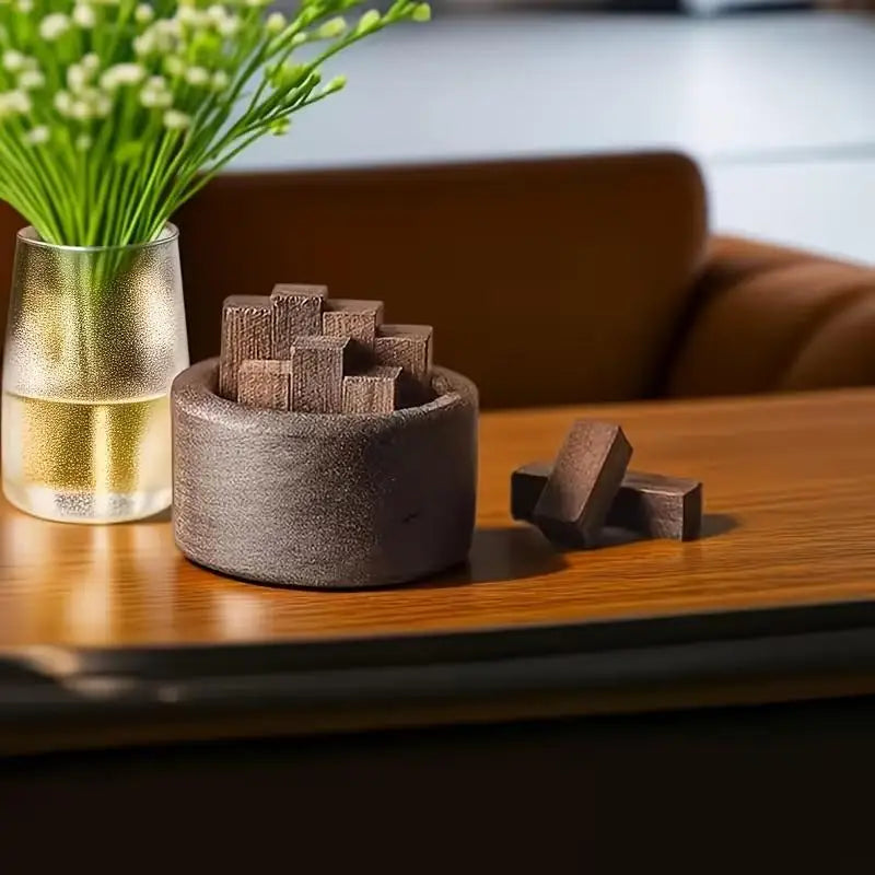 A Box of Essential Oil Diffuser, Essential Oil Diffuser Wood Diffuser, Creative Diffuser, Home Car Accessories