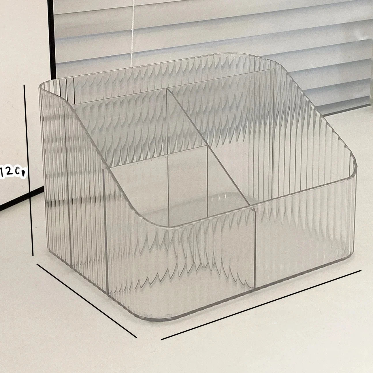 Cosmetic Storage Box For Vanity Makeup Organizer Clear Acrylic Skincare Organiser For Lipstick Cosmetic Organizer Perfume Holder