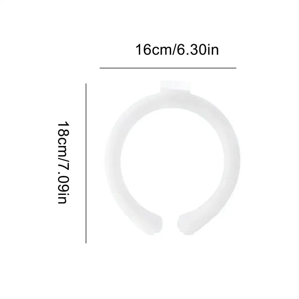 Cooling Neck Wraps Reusable Ice Neck Cooler Wearable Neck Cooling Tube Neck Cooler Personal Ice Pack Wrap Neck Cooling Ring