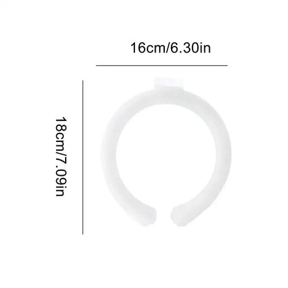 Cooling Neck Wraps Reusable Ice Neck Cooler Wearable Neck Cooling Tube Neck Cooler Personal Ice Pack Wrap Neck Cooling Ring