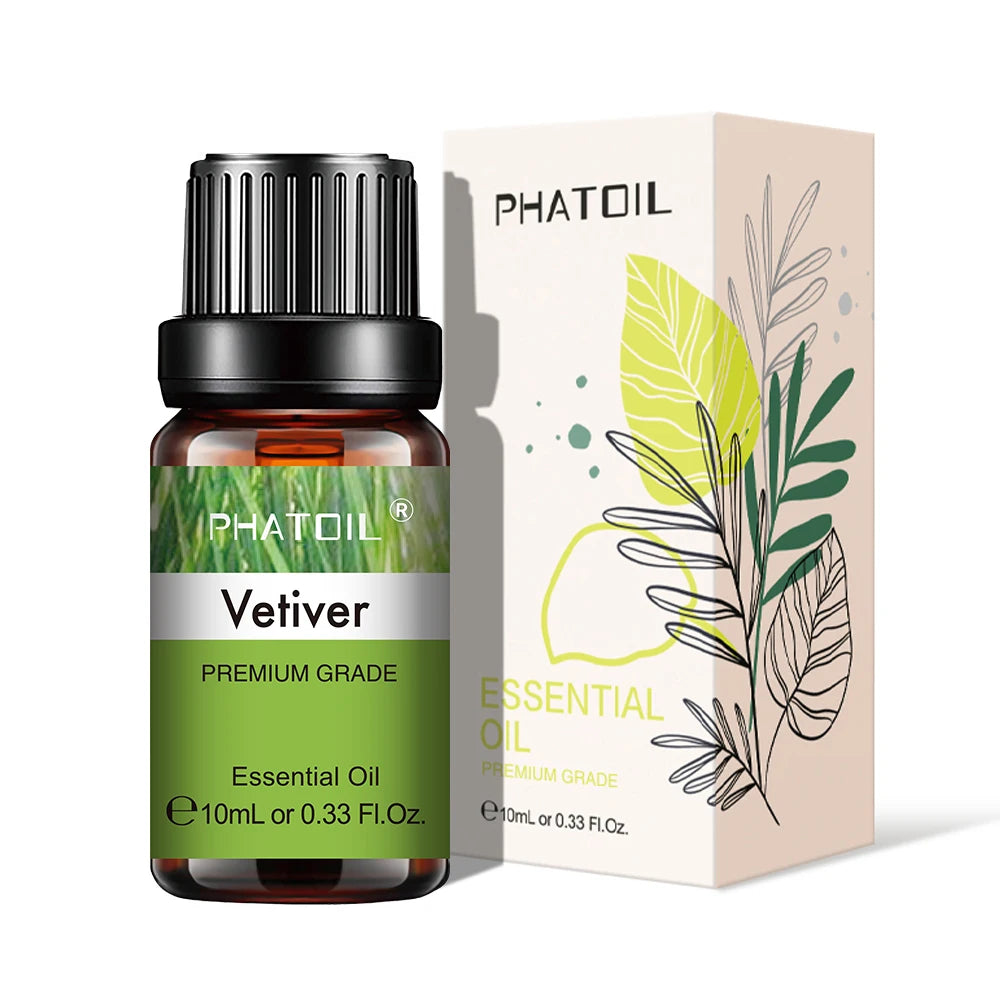 PHATOIL Natural Plant Essential Oil 10ml - Eucalyptus, Lavender &amp; More