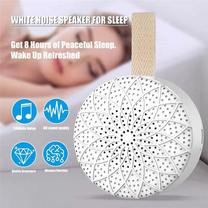 -November White Noise Machine-Portable Sound Therapy Device 24 Soothing Sounds, Ideal For Baby& Adult Use In For Home& Travel