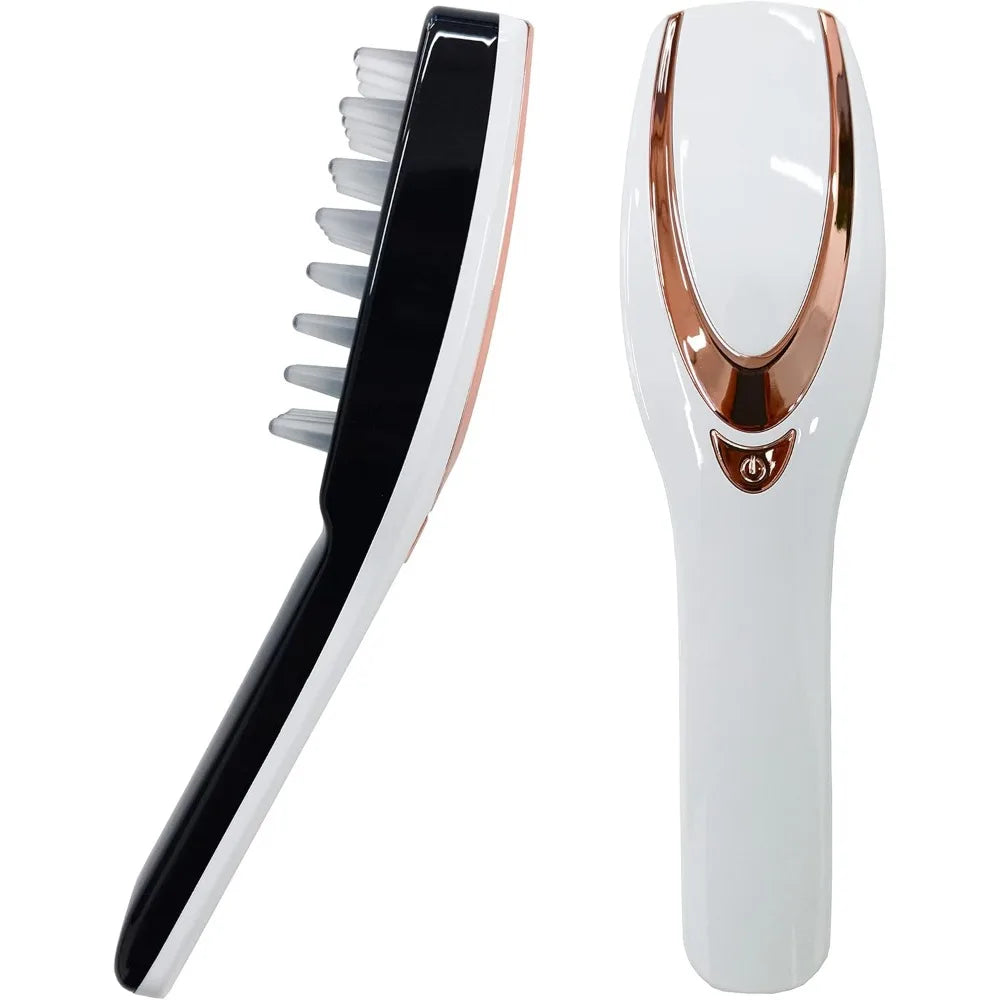 Scalp Massager Electric Brush Hair Massager Massage Comb with Soft Rubber