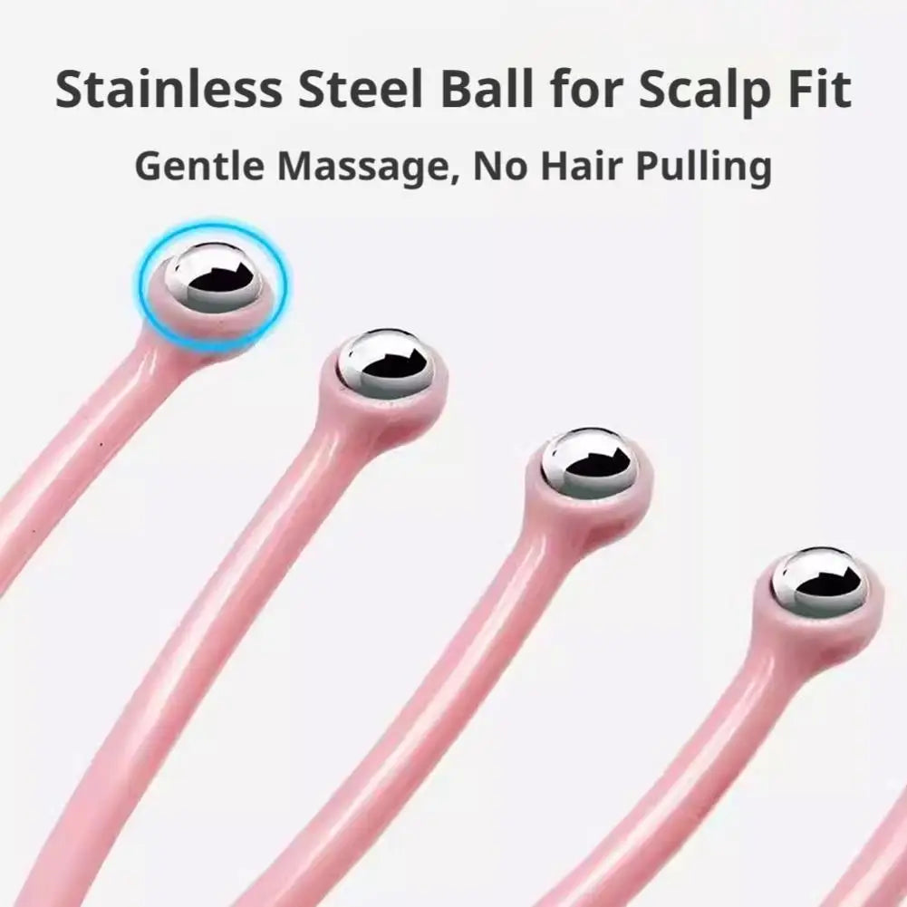 Scalp Massager Manual 5 Claw Head Massager Roller Scratcher Hair Scalp Massage Comb Relieve Fatigue Stress Relax Head Care