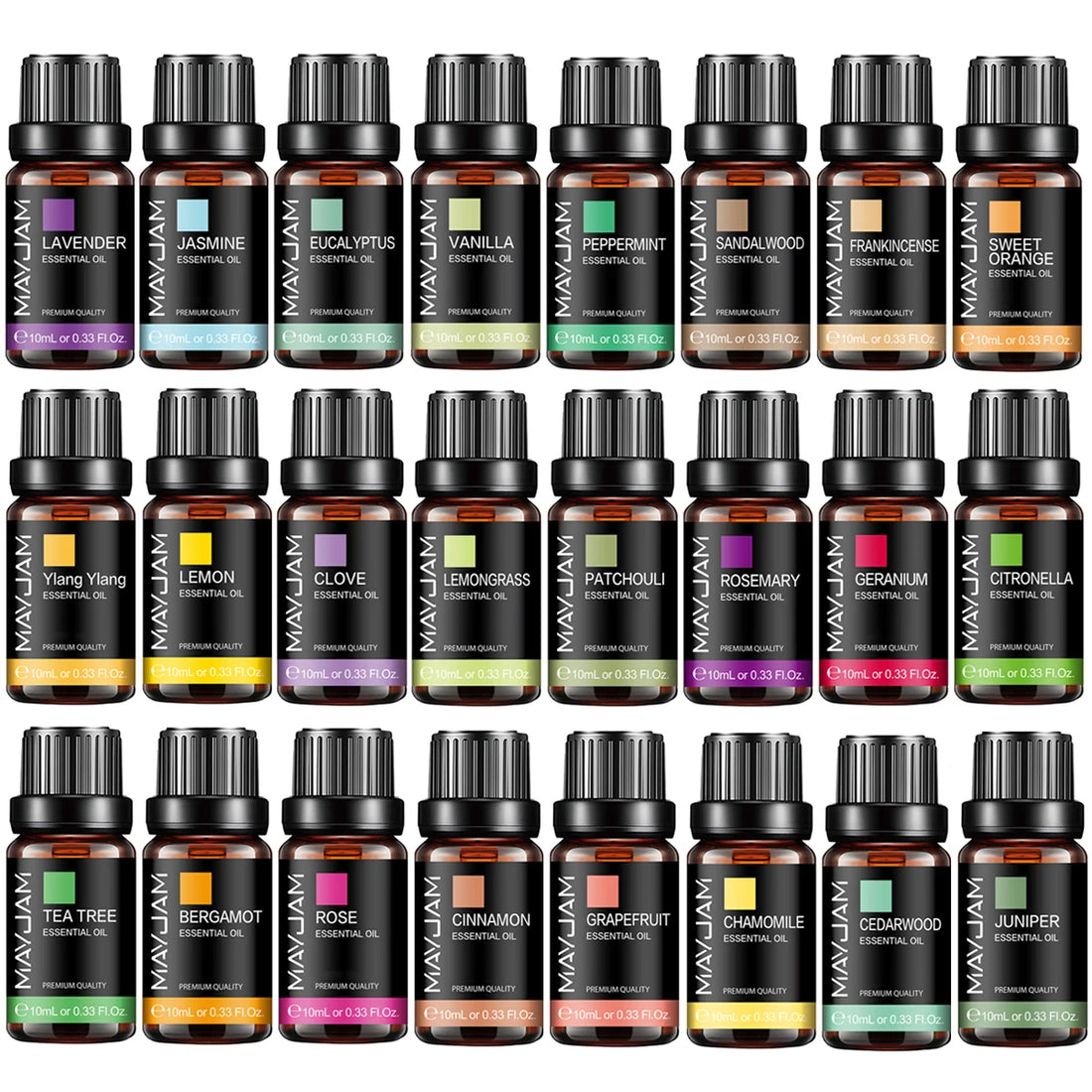 MAYJAM 10ML Essential Oil - Lavender, Jasmine &amp; More