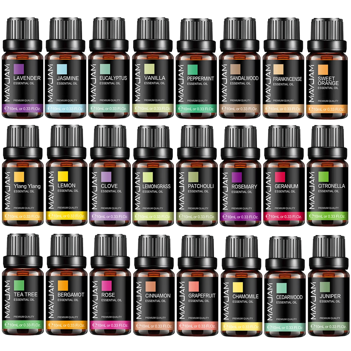 MAYJAM 10ML Essential Oil - Lavender, Jasmine &amp; More