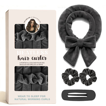 Velvet Heatless Hair Curler Set - No Heat Curlers for Heatless Curls Overnight Hair Curlers,Curls Heatless Curling Set