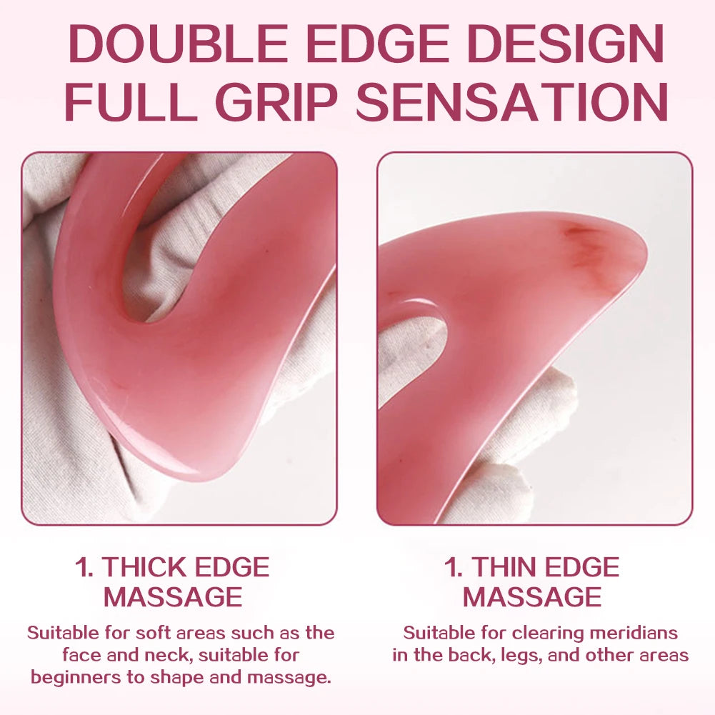 Gua Sha Massage Tool Neck Back Massager Body Leg Foot Guasha Scraping Acupuncture Whole Body Muscle Relaxation And Pain Relief