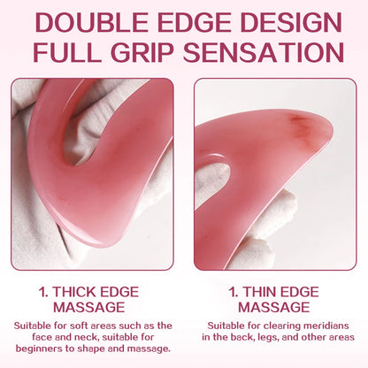 Gua Sha Massage Tool Neck Back Massager Body Leg Foot Guasha Scraping Acupuncture Whole Body Muscle Relaxation And Pain Relief