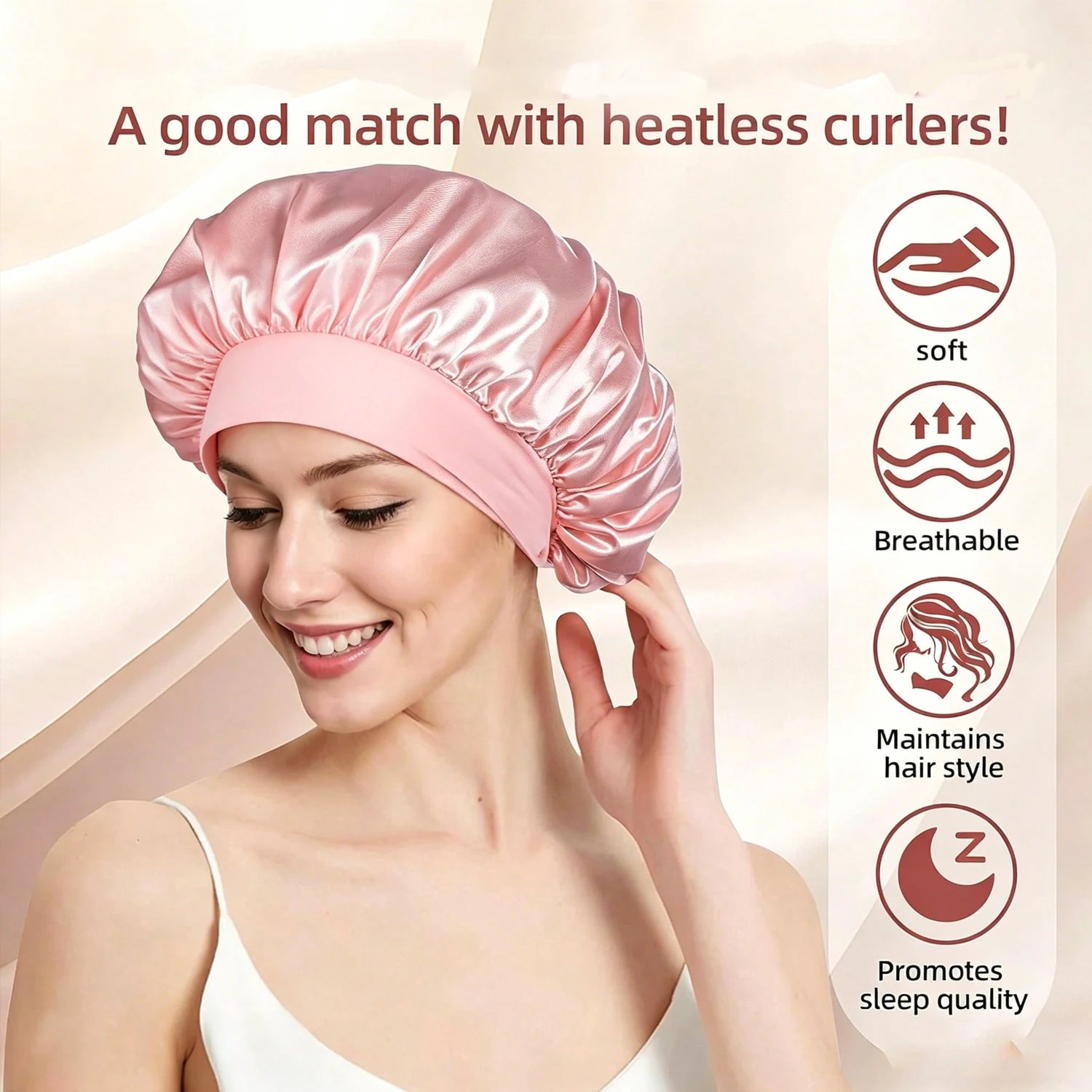Heatless Hair Curler Set,for Heatless Curls Overnight Hair Curlers  for Curls Heatless Curling Set