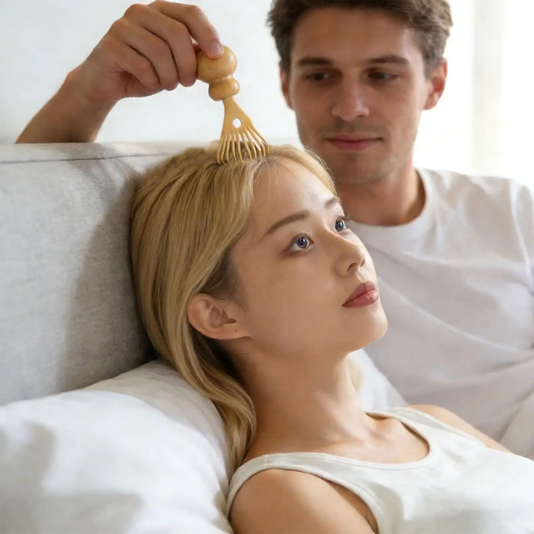 Scalp Massager Manual Head Relaxation Scratcher Scalp Massage Stimulator for Men Women Parents Mom Dad Home Office School Travel