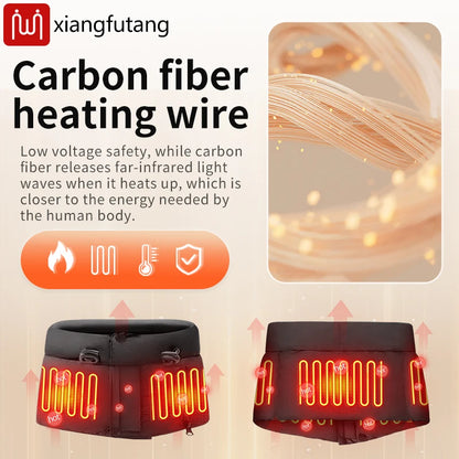 Electric Heating Neck Wrap Cold Weather 3 Temperature Adjustable Neck Warmer Heated Scarf Hot Compress Neck Protection