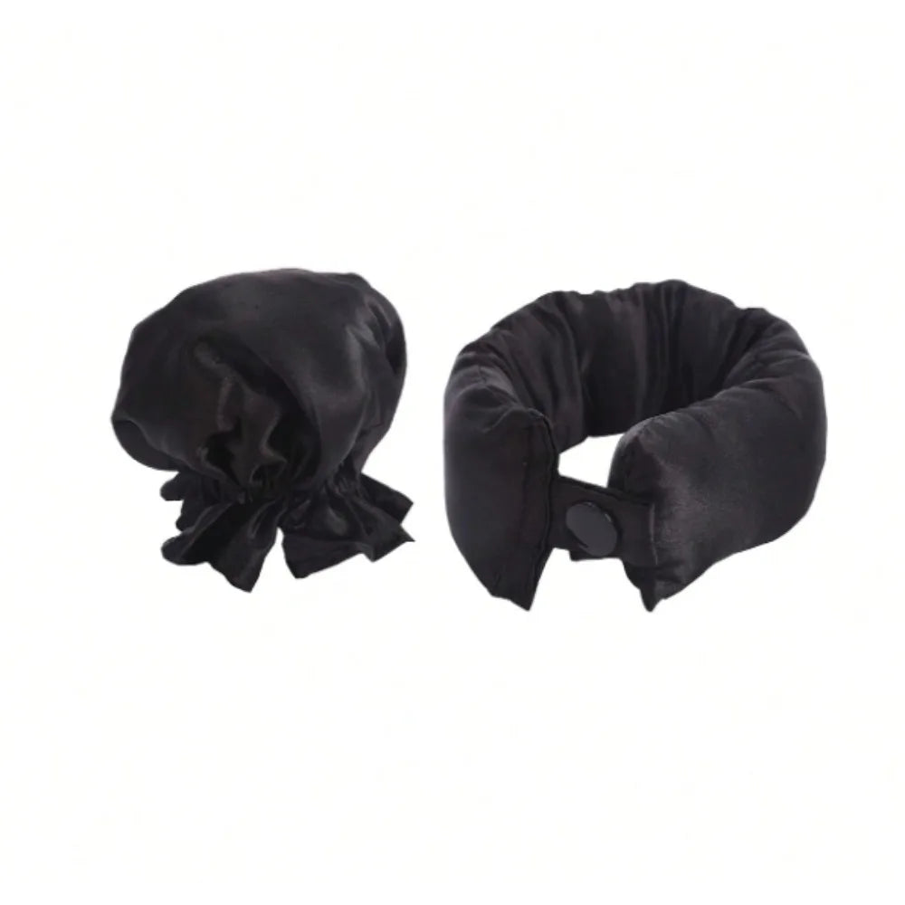 2/4/6Pcs Satin Heatless Curling Set Overnight Curl Blowout Rods Soft Hair Curlers To Sleep in Bun Bons Heatless Curls Bonnet Cap