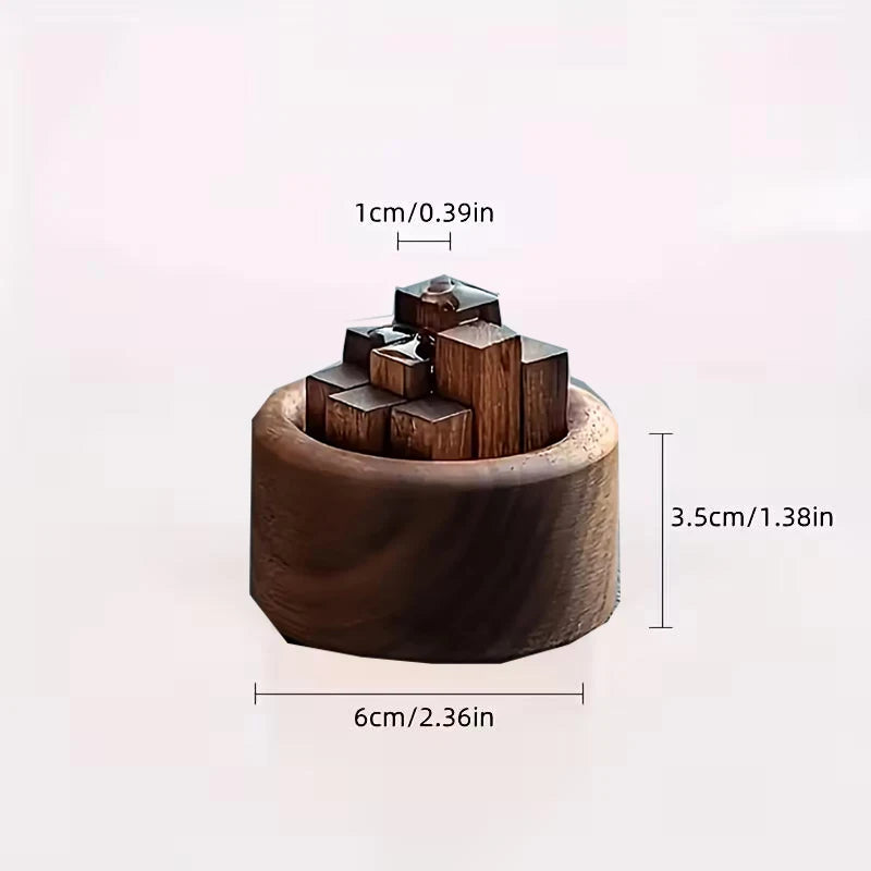 A Box of Essential Oil Diffuser, Essential Oil Diffuser Wood Diffuser, Creative Diffuser, Home Car Accessories
