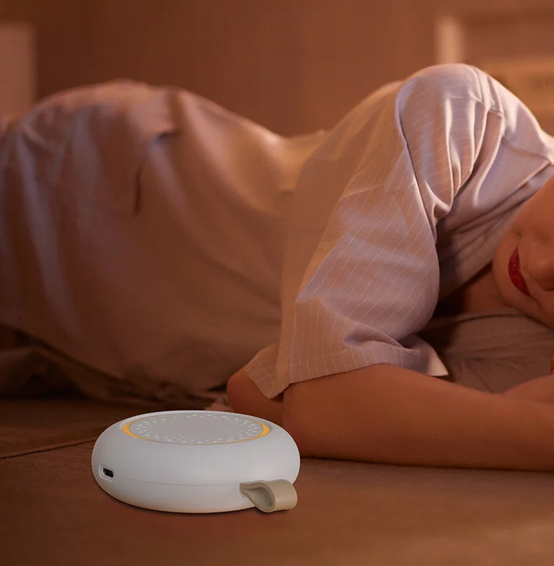 White Noise Machine 24 Soothing Sounds Sleep Sounds Machine with Night Light Type-C Charging Sleep Aid Device for Baby Adult