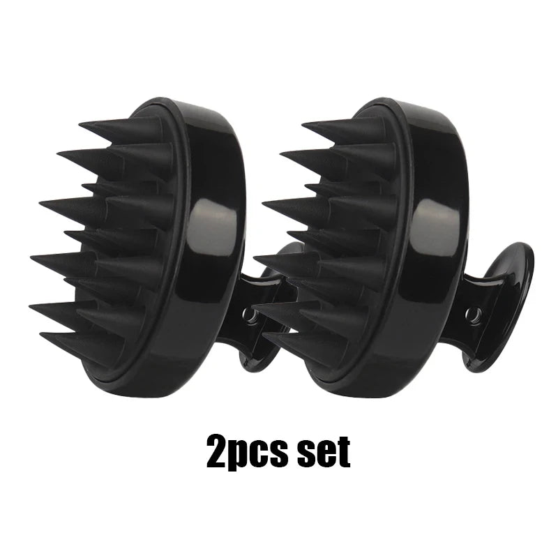 Scalp Massager for Hair Growth,Silicone Comb with Soft Bristles for Washing &amp; Blood Circulation, Shampoo Brush Relaxation Tools