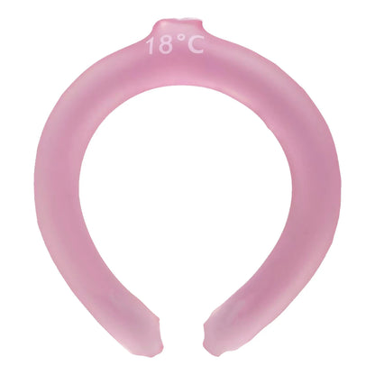 Wearable Cooling Neck Wraps PVC Neck Cooling Tube Heat Dissipation Wearable Reusable Cooling Neck Wrap for Summer