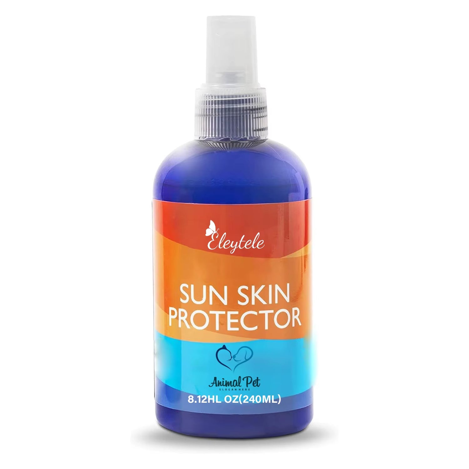 Natural Moisturizer Non-Greasy Sun Protection Spray Dog Cats Sunscreen for All Soothing Pet Horses Pet Sunscreen Spray